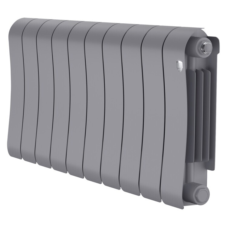 Радиатор биметаллический Royal Thermo Infinity 300 Silver Satin - 10 секц.